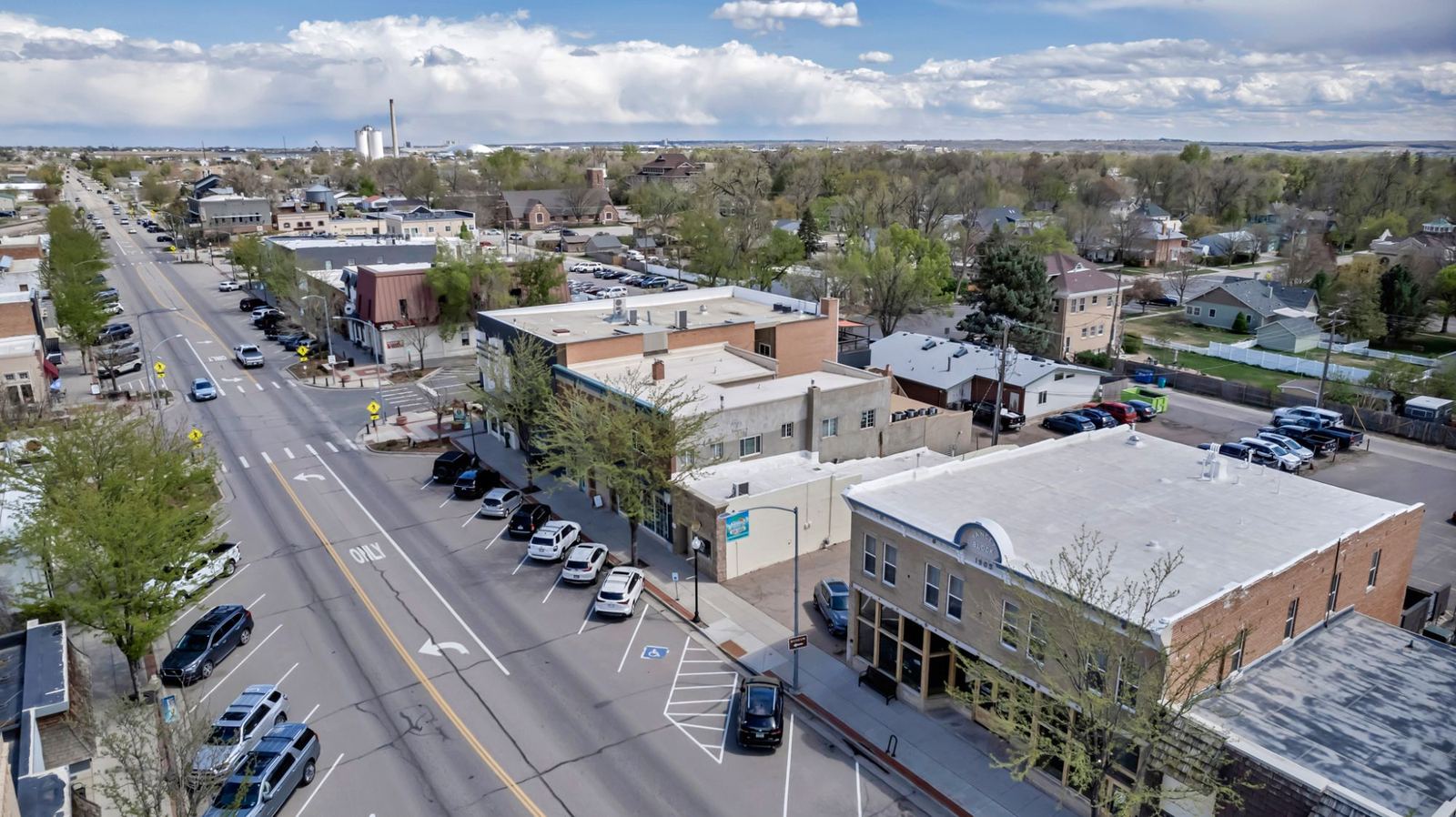 Downtown Windsor from above